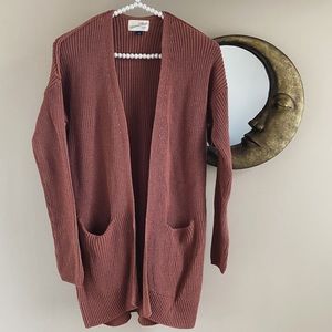A New Day • Rust Pocket Cardigan